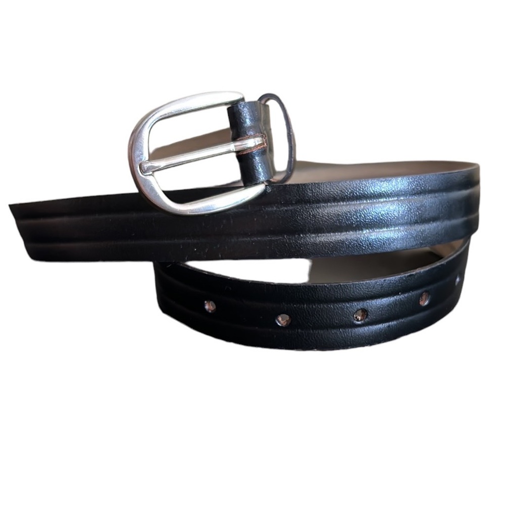 Men’s Genuine Bonded‎ Leather made in the USA black Belt size 38